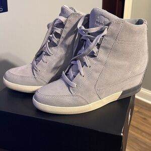 Sorel Women's Out 'N About Wedge - Dove and Quarry